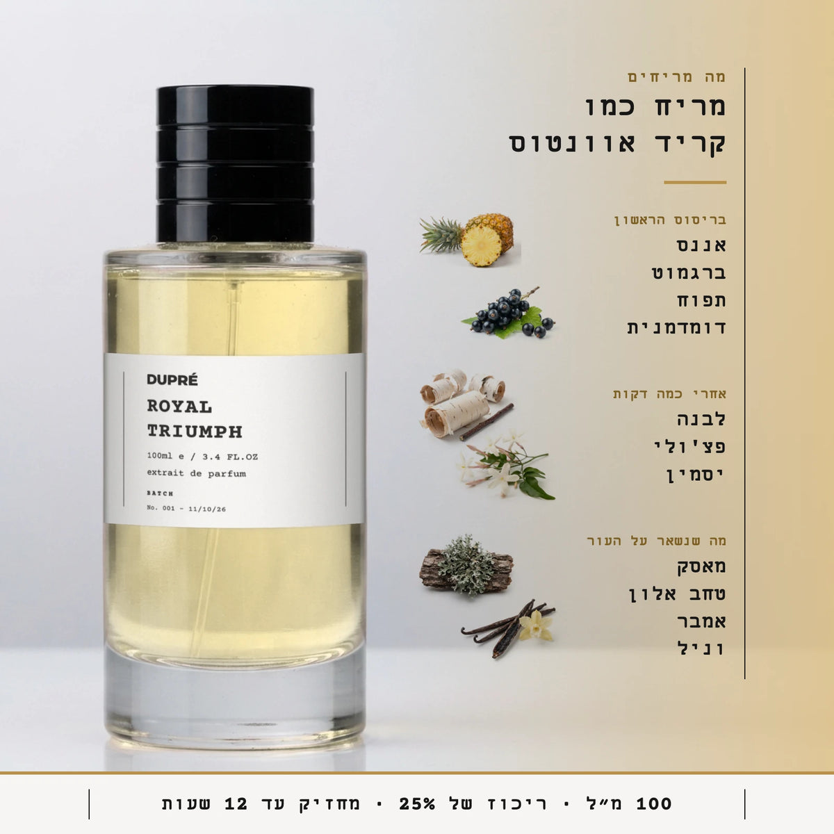 Royal Triumph · מה מריחים