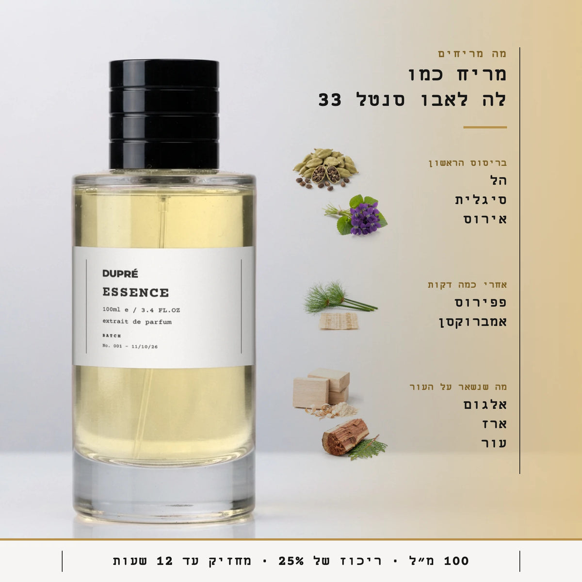 Essence · מה מריחים